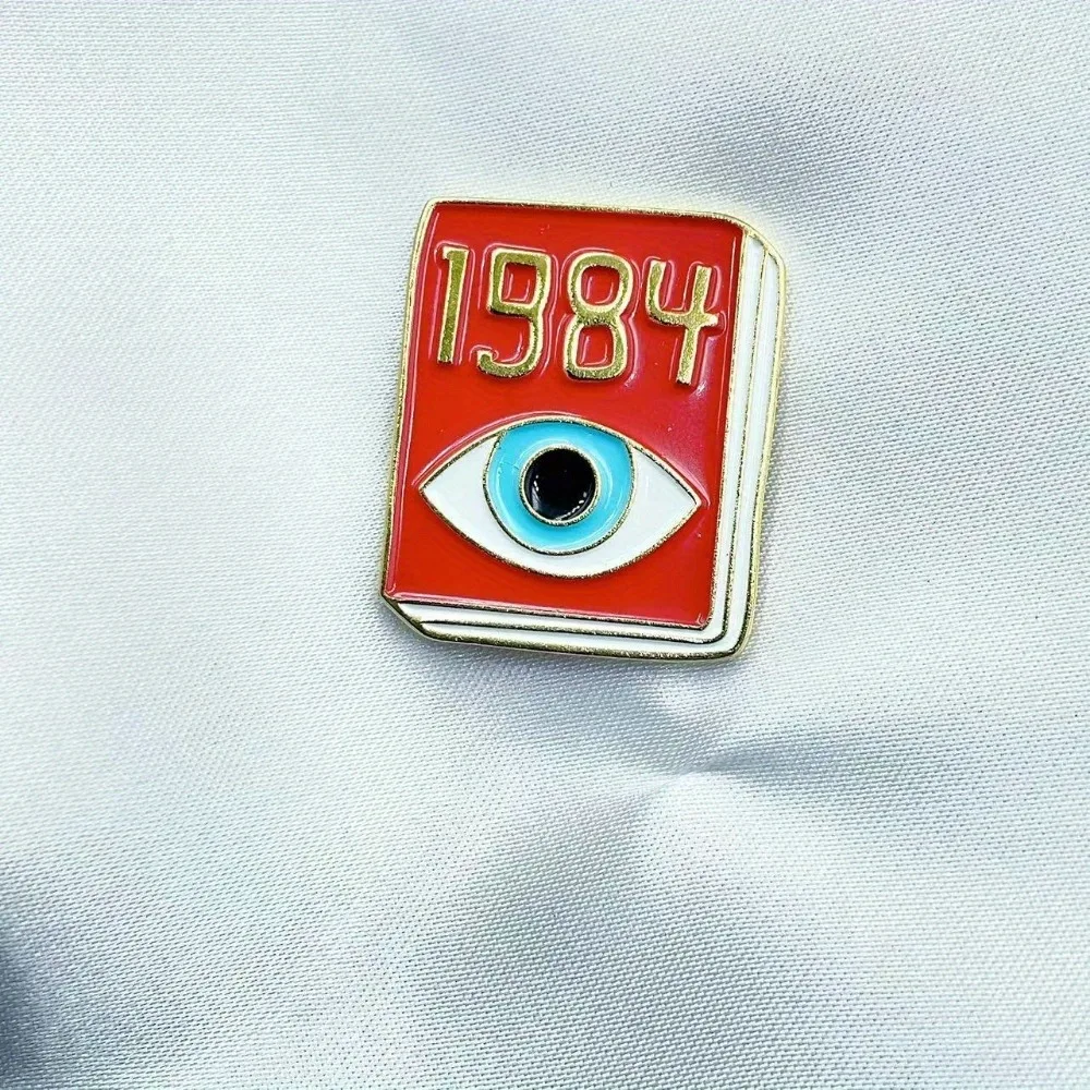 Creative Book 1984 Eye Brooch 3 Creative Book 1984 Eye Brooch - Image 3