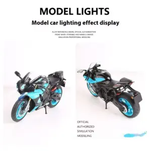 Yamaha YZF-R1M 1/9 Scale Diecast Model 12 Sf6d4de1f6824440c87967f6cff7fecb1c