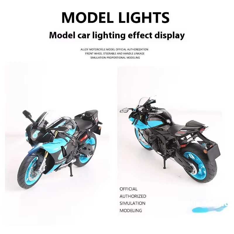 Yamaha YZF-R1M 1/9 Scale Diecast Model 5 Yamaha YZF-R1M 1/9 Scale Diecast Model - Image 5