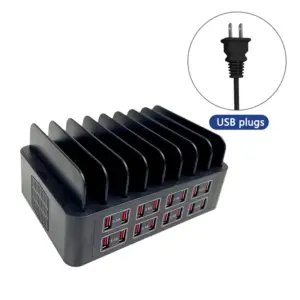 16 Port USB Charger with Fast Charging 150W 18 Sf72d8b437ce44bb29872f9499b9aa7bcA