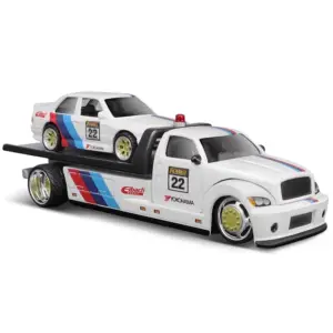 Maisto 1:64 Die-Cast Flatbed Truck and BMW M3 E30 30 Sf750892d5b484d8b93a0c7ae379bfa82q