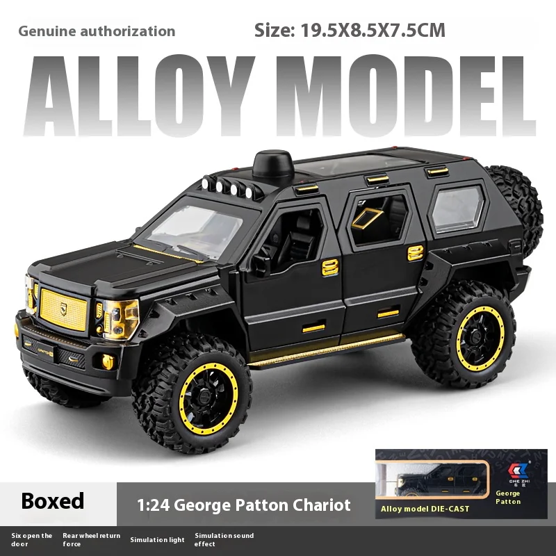 1:24 Scale Diecast Off-Road Vehicle Model 11 1:24 Scale Diecast Off-Road Vehicle Model - Image 11