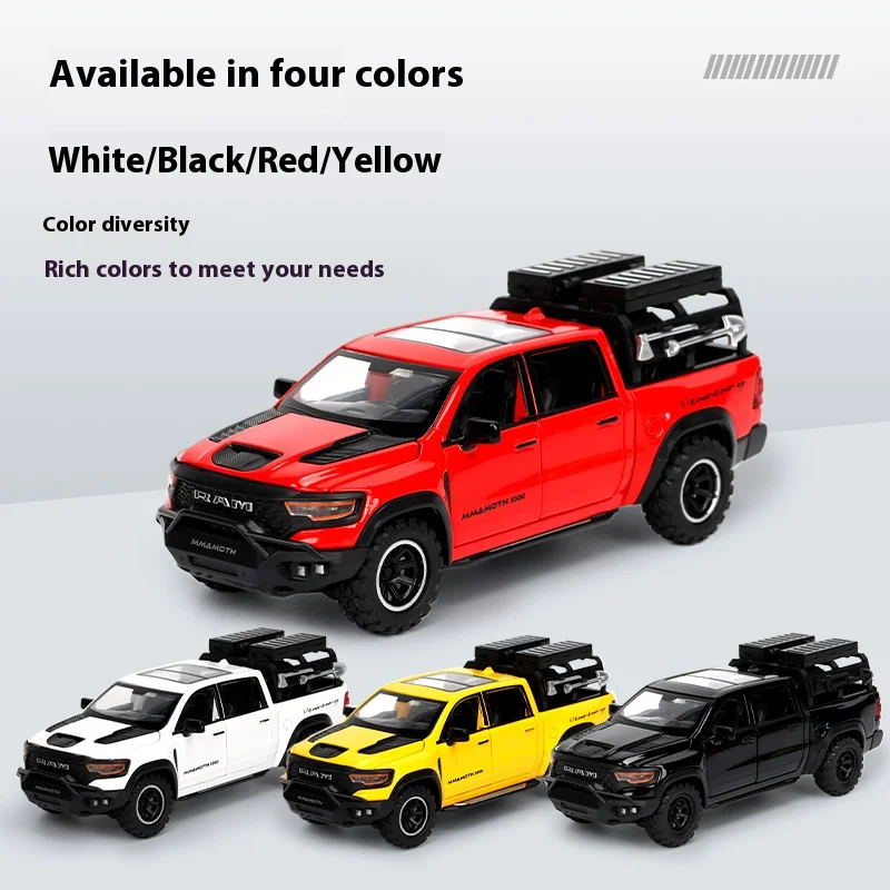 Dodge Mammoth 1000 TRX 1:32 Scale Diecast Model 5 Dodge Mammoth 1000 TRX 1:32 Scale Diecast Model - Image 5