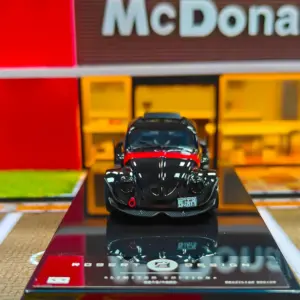 Beetle RWB 1:64 Diecast Model Black Red 7 Sf9277483ad754d848070c5e158a9be06d