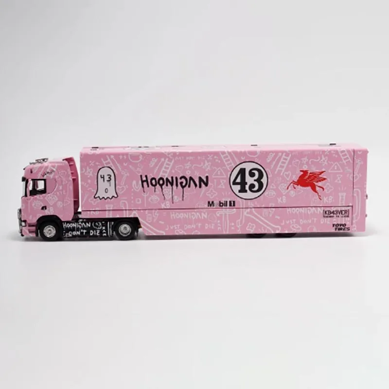 Vibrant 1:64 Scale Diecast Container Truck 4 Vibrant 1:64 Scale Diecast Container Truck - Image 4