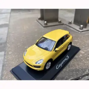 Cayenne S 1:43 Diecast Model in Yellow 10 Sf9f54ffadfc94ab7a65034e1a7c0549e7