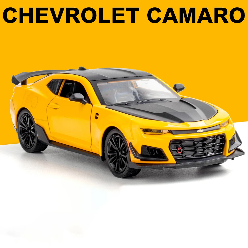 Camaro Bumblebee 1:24 Diecast Model Car 7 Camaro Bumblebee 1:24 Diecast Model Car - Image 7