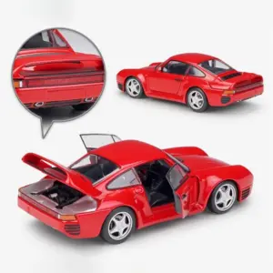 Welly 1:24 Scale Red Diecast Sports Car Model 10 Sfb8ed7fd46b54cb1ab42bfc1f5b1193a4