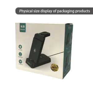 Three-in-One Wireless Charger for Smartphones and Earbuds 8 Sfccb417e1564404ab1dda58020df0735U