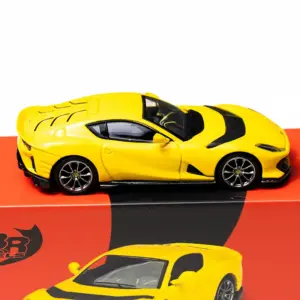 BBR 1:64 Yellow Diecast Model Car 9 Sfd793b2da86e4a7eb023858069f9ec2fv