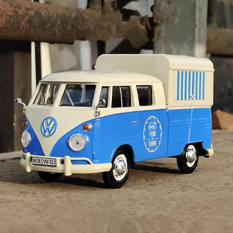 Volkswagen T1 Samba Van 1:24 Diecast Model 8 Volkswagen T1 Samba Van 1:24 Diecast Model - Image 8