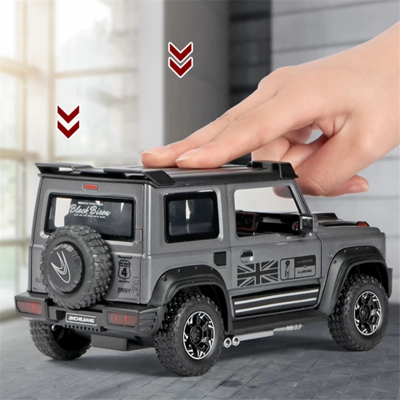 1:18 Scale Jimnys SUV Diecast Model Vehicle 3 1:18 Scale Jimnys SUV Diecast Model Vehicle - Image 3