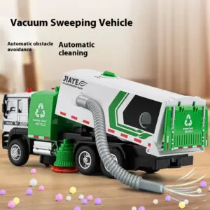 1:50 Scale Diecast Vacuum Cleaning Truck Model 8 Sfff216297e134606a99e3f63e0e0fbf0x