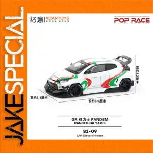 Toyota Yaris PANDEM Diecast Model 1:64 Scale