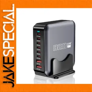 320W GaN Desktop Multi-Function Charging Station