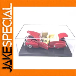 1940s Vintage Red Diecast Convertible Model Car