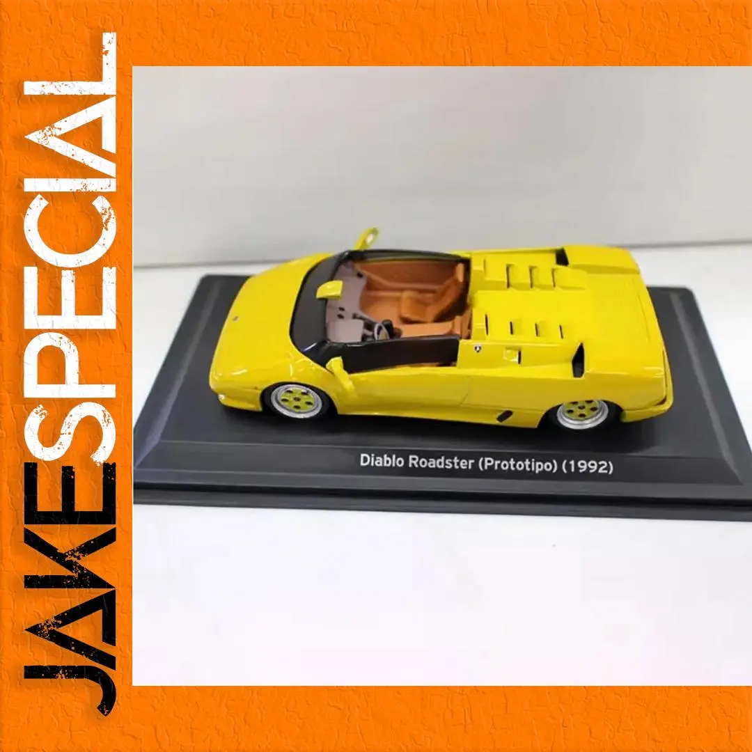 Diecast 1992 Diablo Roadster 1:43 Scale Model 1 Diecast 1992 Diablo Roadster 1:43 Scale Model