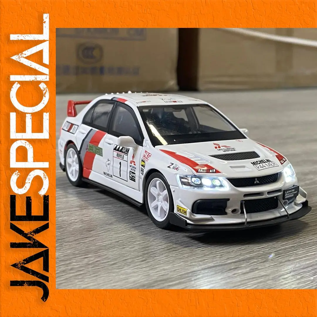 Mitsubishi Lancer Evolution EVO 1:32 Diecast Model 1 Mitsubishi Lancer Evolution EVO 1:32 Diecast Model