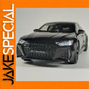 RS7 Sportback Diecast Model 1:18 Black Alloy