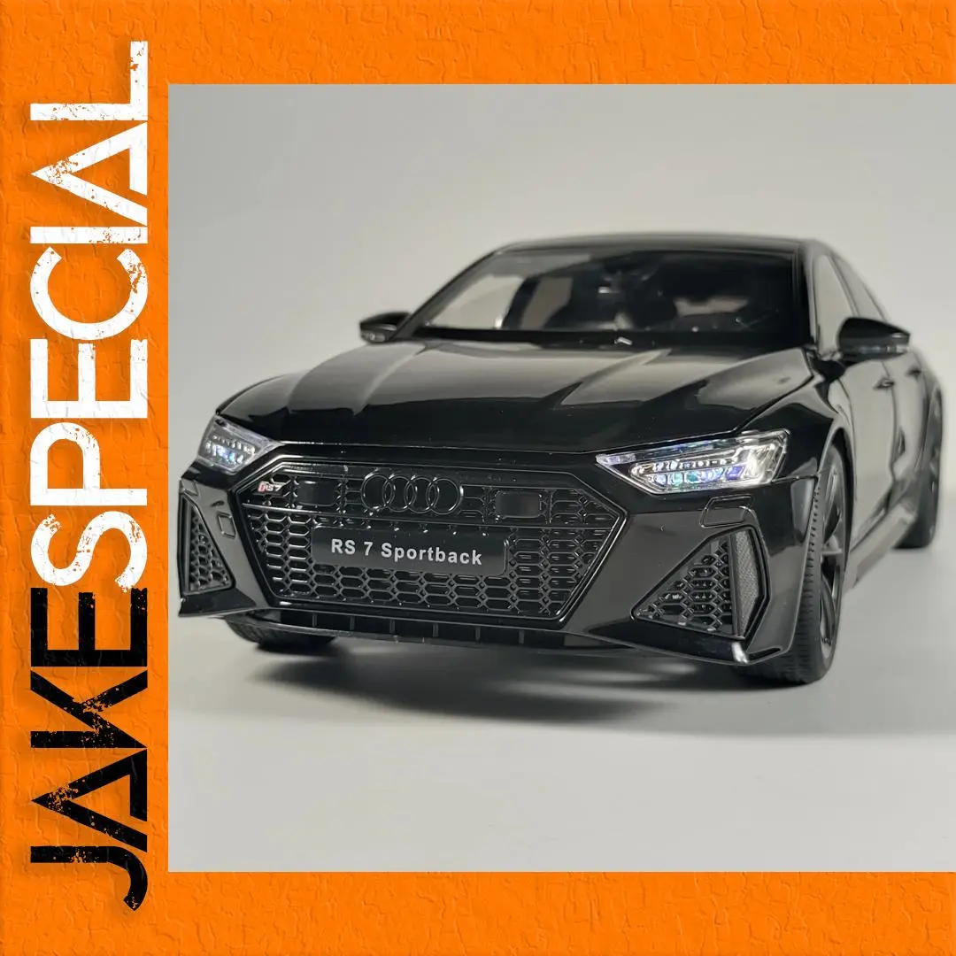 RS7 Sportback Diecast Model 1:18 Black Alloy 1 RS7 Sportback Diecast Model 1:18 Black Alloy