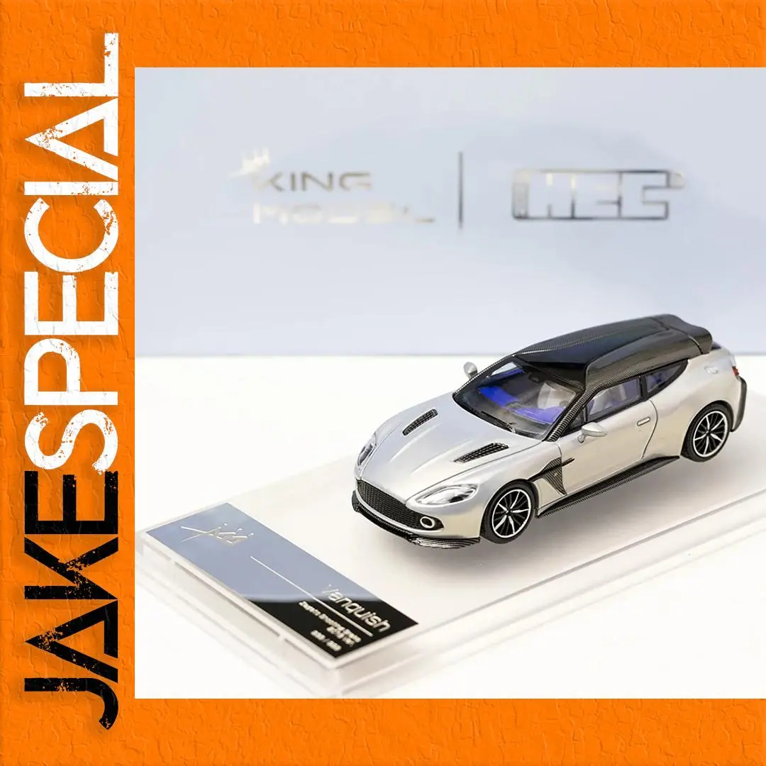 1:64 Scale KING MODEL Vanquish Zagato Diecast Car 1 1:64 Scale KING MODEL Vanquish Zagato Diecast Car