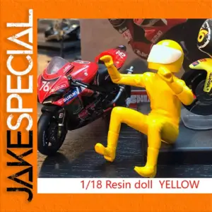 1:18 Scale Red GP Series YZR-M1 Motorcycle Model