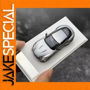 Diecast 1:64 Scale Silver DB12 Model Car