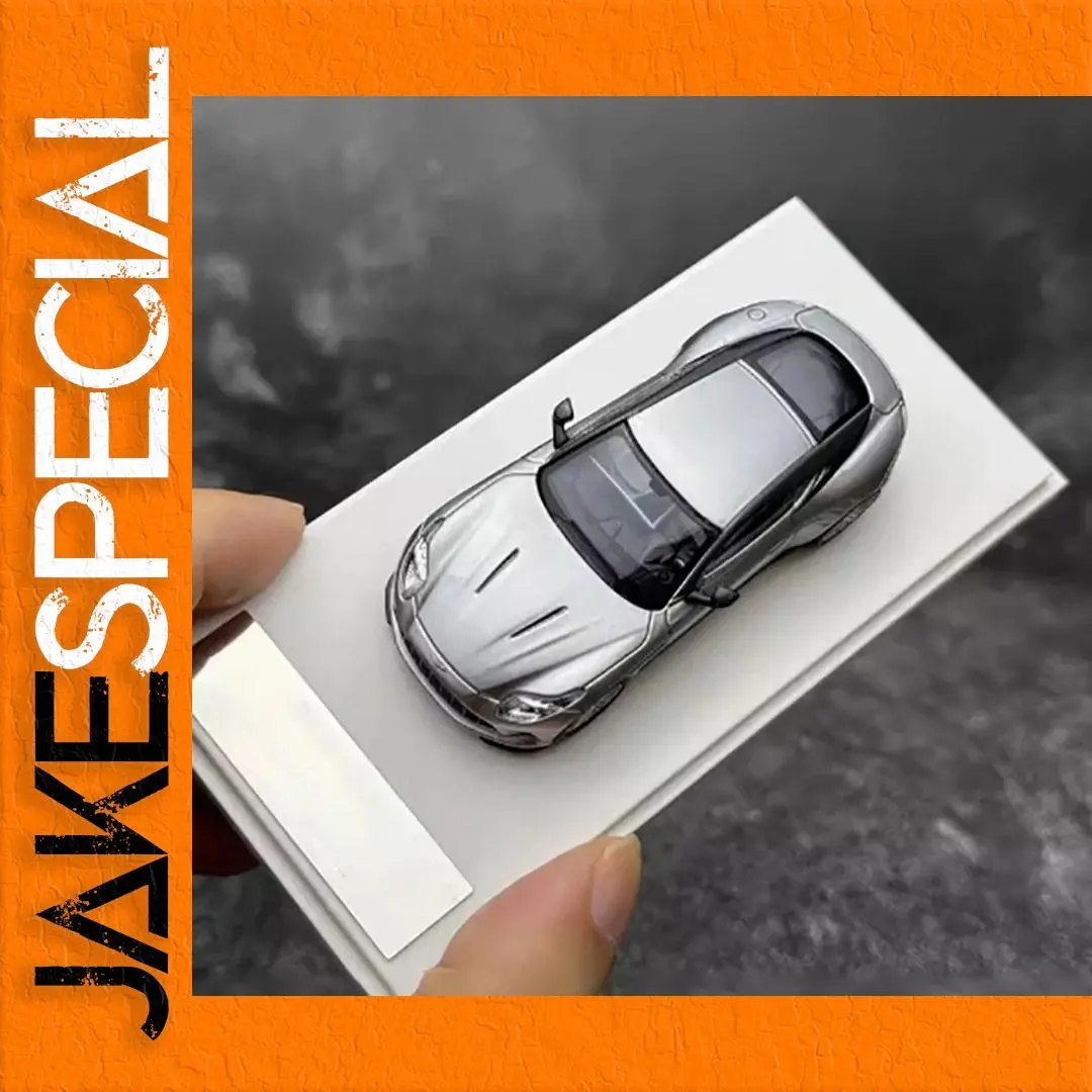 Diecast 1:64 Scale Silver DB12 Model Car 1 Diecast 1:64 Scale Silver DB12 Model Car