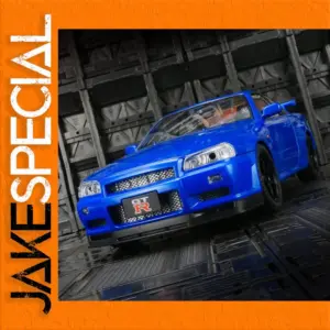 Nissan GT-R34 Skyline 1:18 Scale Diecast Model