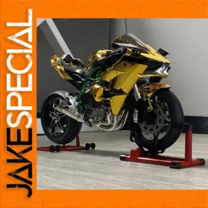 Kawasaki Racing Ninja 500 H2R Diecast Model 1:6 Scale