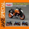 KTM 1290 Super Duke R 1:18 Scale Model