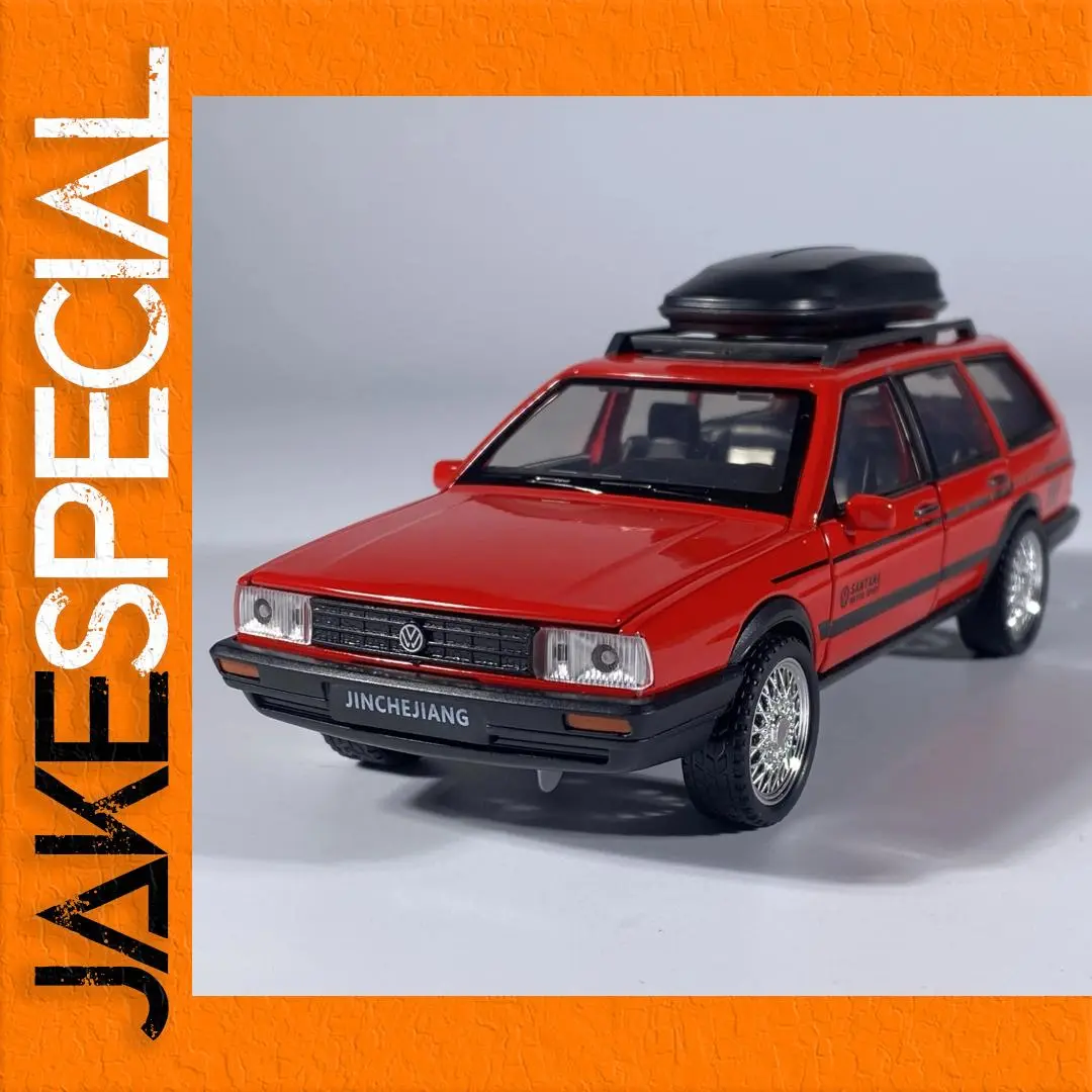 1:32 Volkswagen Santana Diecast Model Red 1 1:32 Volkswagen Santana Diecast Model Red