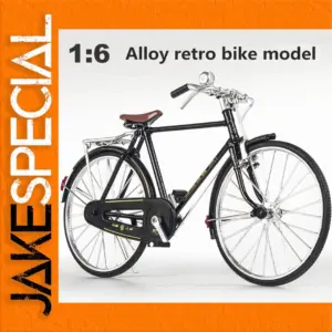Retro Bicycle Model 1:6 Scale Decorative Piece