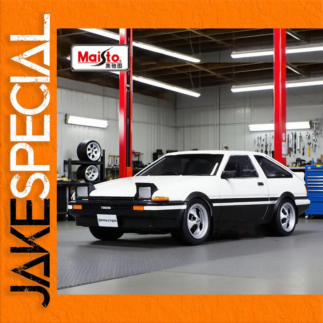 Toyota AE86 Sprinter Trueno 1:24 Diecast Model 1 Toyota AE86 Sprinter Trueno 1:24 Diecast Model