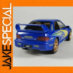 Blue Subaru Impreza WRX STI Diecast Model 1/32
