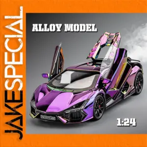 Multi-Colored Alloy Model Car for Collectors