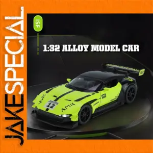 Vibrant Green 1:32 Scale Alloy Sports Car Model
