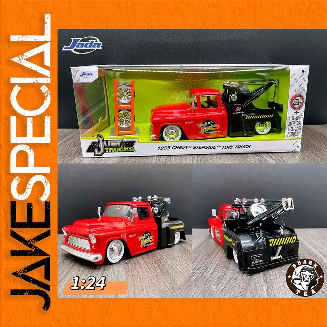 1955 Chevrolet Stepside Tow Truck Model 1:24 1 1955 Chevrolet Stepside Tow Truck Model 1:24