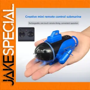 Mini RC Submarine with 4-Channel Control