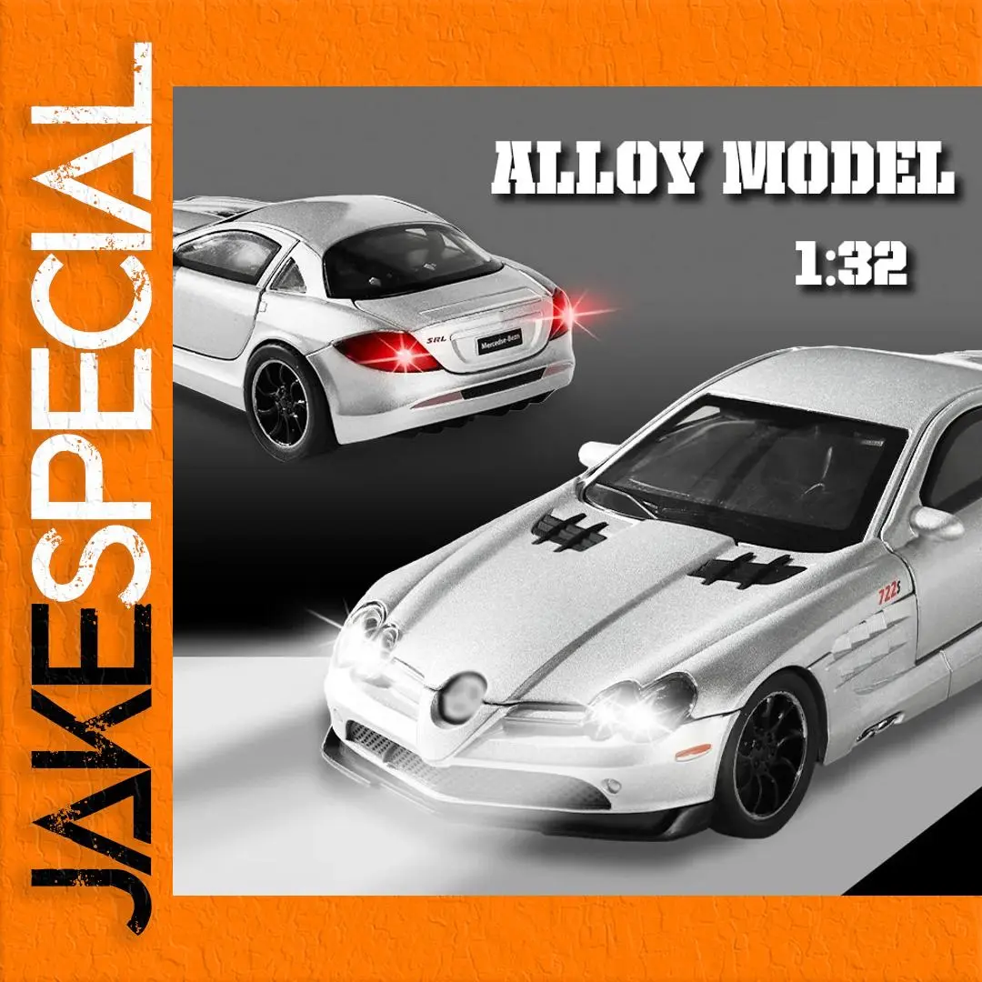 Zinc Alloy Sports Car Model 1:32 Scale 1 Zinc Alloy Sports Car Model 1:32 Scale