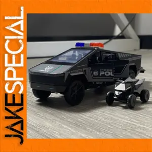 1:32 Scale Cybertruck Police Diecast Model
