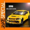 Sporty Yellow Alloy Model Car Collectible