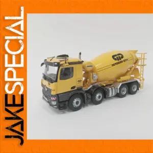 1:50 Scale Arocs 8x4 Cement Mixer Model