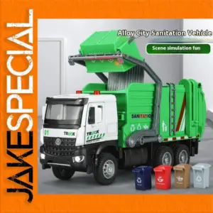 1:35 Scale Metal Urban Sanitation Vehicle Model