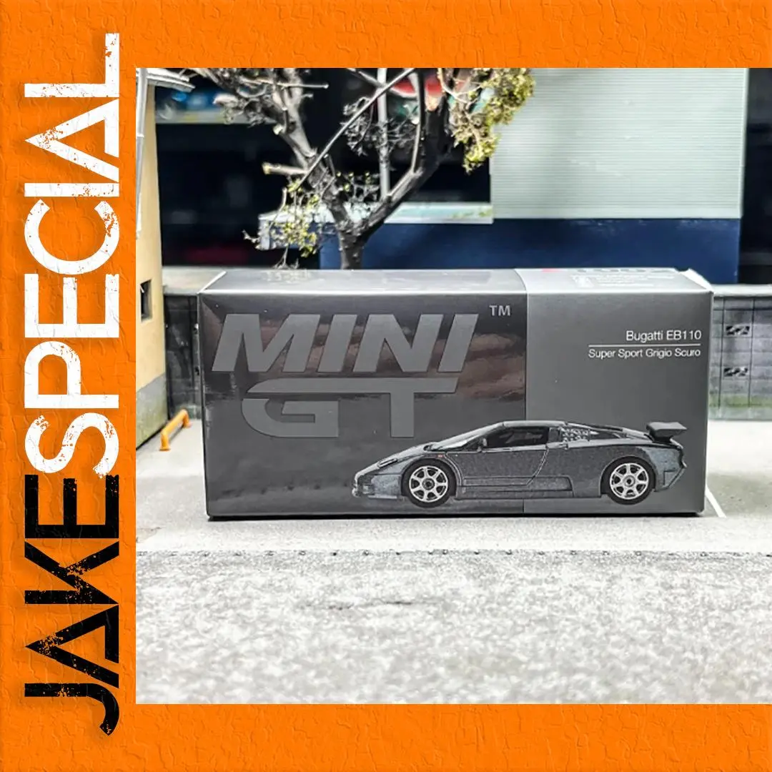 Bugatti EB110 1:64 Die-Cast Model in Grey 1 Bugatti EB110 1:64 Die-Cast Model in Grey