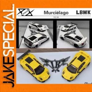 Lamborghini Murciélago 1:64 Diecast Car Set