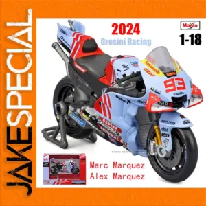 2024 Gresini Racing MotoGP 1:18 Scale Model
