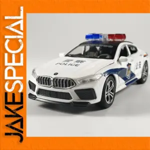 BMW M8 Police 1:32 Diecast Model