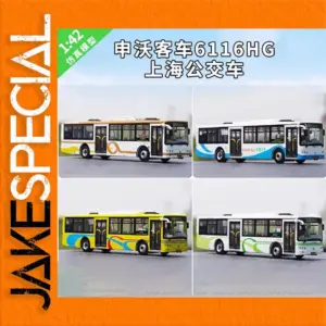 Shanghai SUNWIN 6116HG Diecast Bus Model 1:42