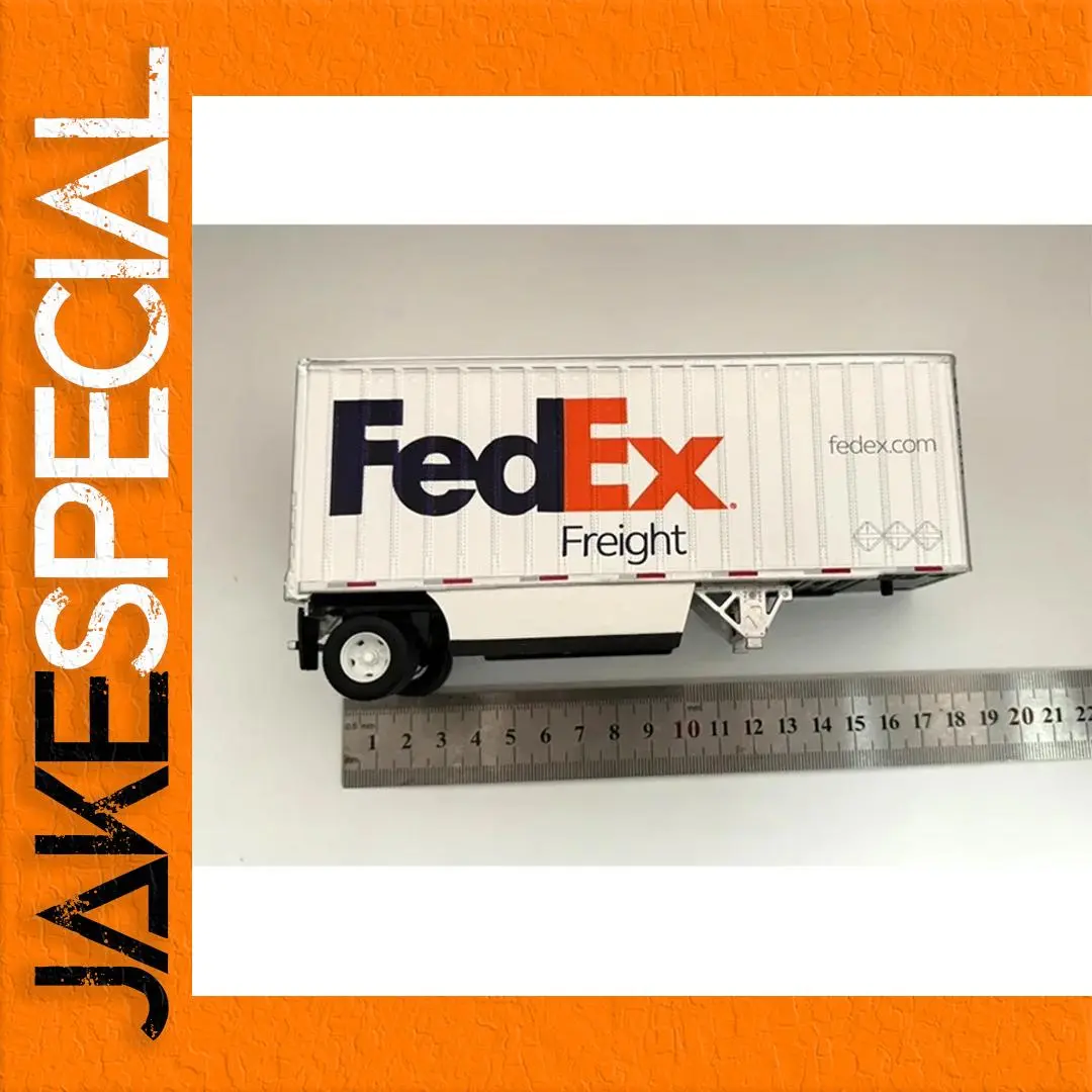 1/50 Scale FedEx Trailer Model Replica 1 1/50 Scale FedEx Trailer Model Replica
